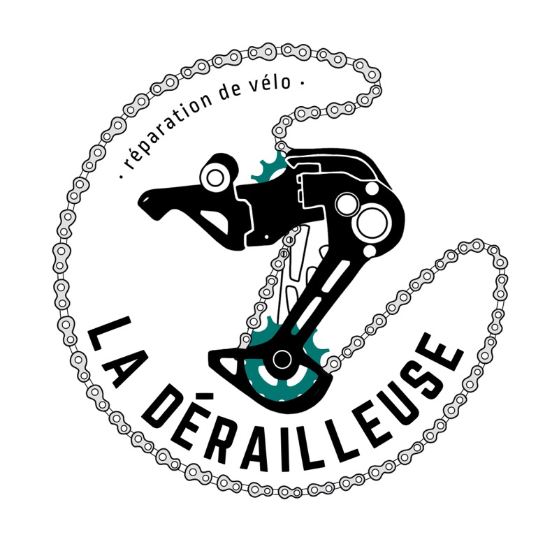 Logo entreprise La Dérailleuse